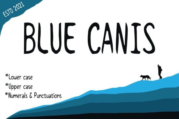 Blue Canis Font: Bold Display Type for Campaigns
