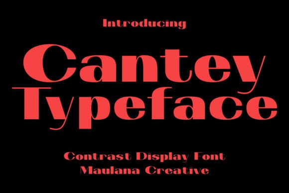 Cantey Font: Elevating Web Headlines