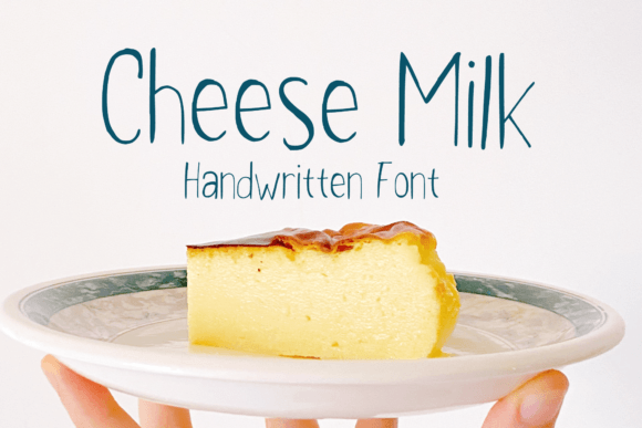 Cheese Milk: A Playful Script Font for Editorial Design