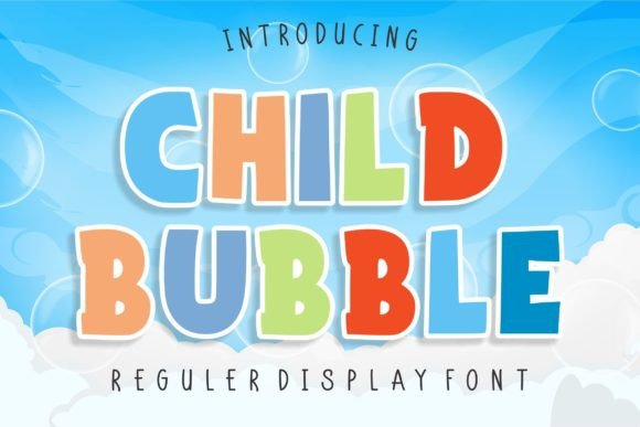 Child Bubble Font: A Playful Typeface for Branding