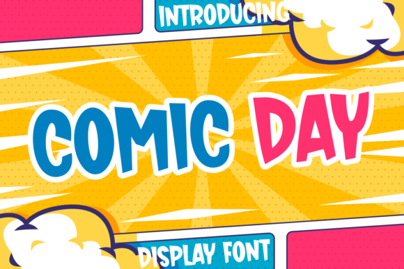 Comic Day: A Playful Display Font for Web Design