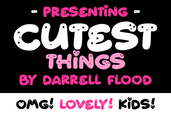 Cutest Things: A Playful Decorative Font for Makers