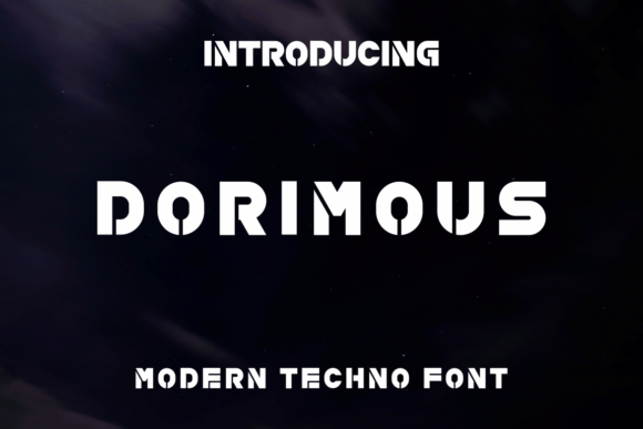 Dorimous: A Futuristic Display Font for Modern Web Design