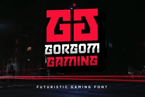Gorgom: The Futuristic Display Font for Digital Brands