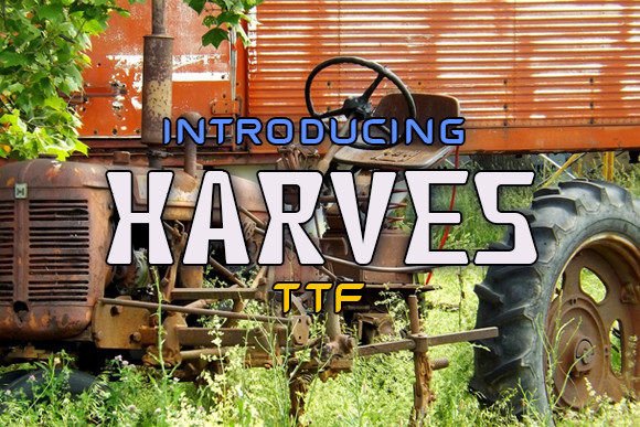 Harves Font Review: A Bold Display Typeface for Web Design