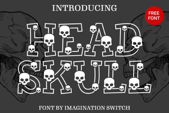 Head Skull Font: A Bold Typeface for Web Design