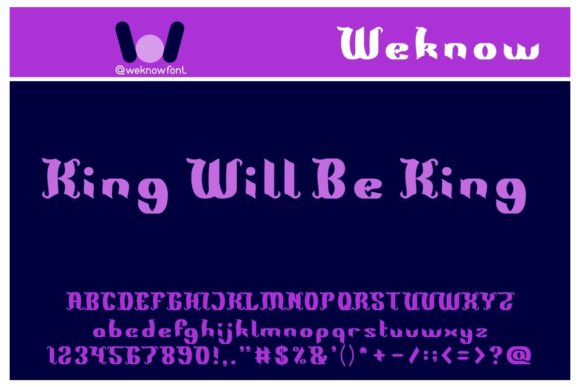 King Will Be King: A Bold Display Font for Editorial Impact