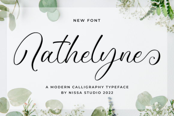 Nathelyne: A Delicate Script Font for Elegant Branding