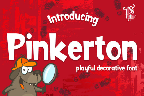 Pinkerton: A Playful Display Font for Editors