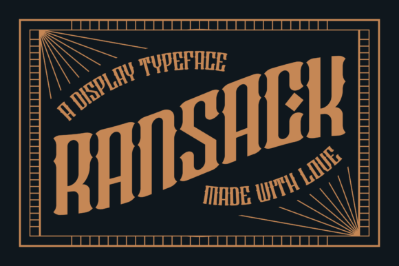Ransack Review: A Bold Display Typeface for Modern Brands