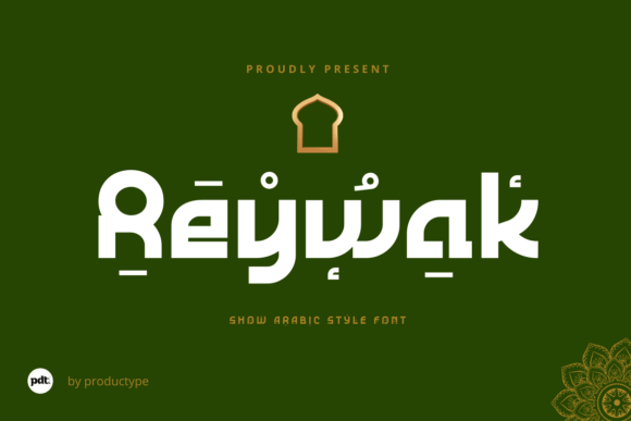 Reywak: A Modern Typeface for Crafters