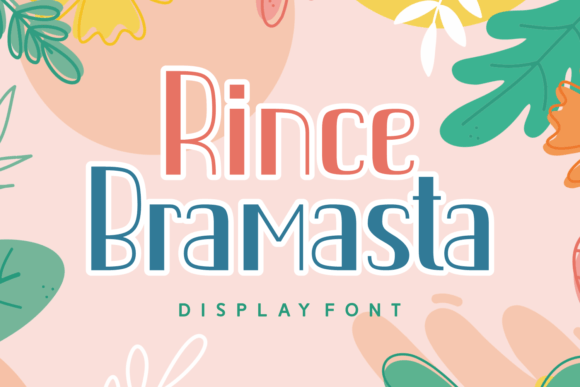Rince Bramasta: A Playful Display Font for Bold Brands