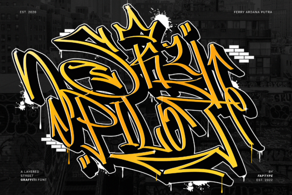 Skypilot: A Graffiti-Inspired Display Font for Makers