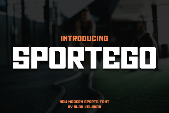Sportego: The Display Font That Elevates Campaign Visuals