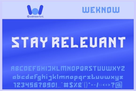 Stay Relevant Font: A Designer’s Review