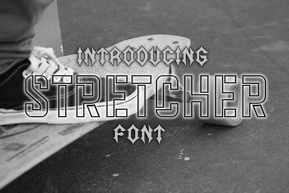 Stretcher Font: A Bold Display Typeface for Campaigns