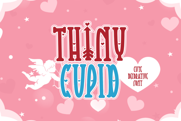 Thiny Cupid: A Romantic Display Font for Branding