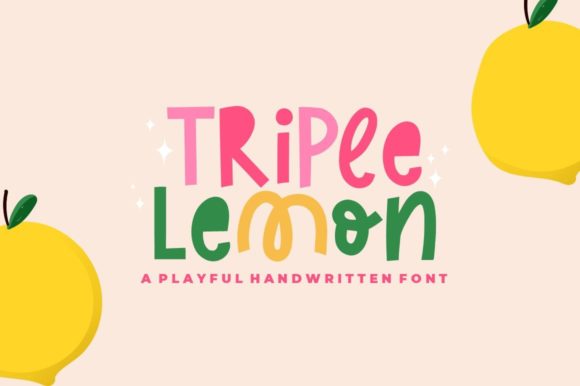 Triple Lemon Typeface Review