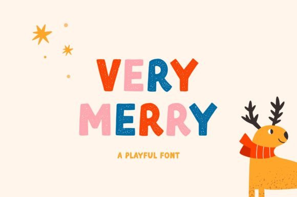 Very Merry: A Playful Display Font for Modern Web Design