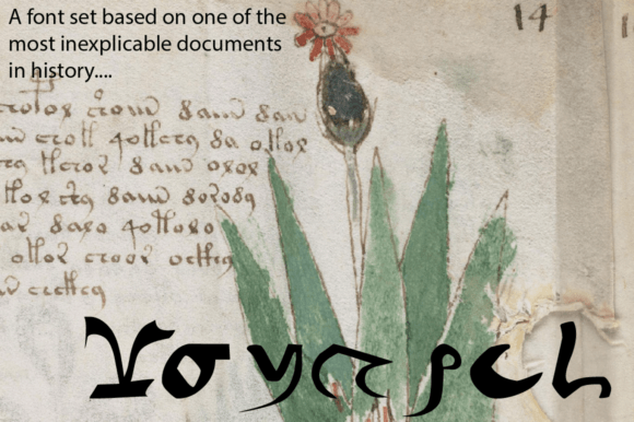 Voynich - Regular: A Typeface for Mysterious Branding