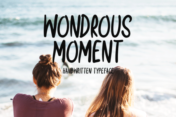 Wondrous Moment: A Display Font for Digital Impact